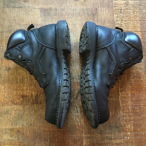 Red Wing Shoes 923 EH Soft Toe 6" Work Boot Mens Size 15 Black Leather Dynaforce - Picture 8 of 12